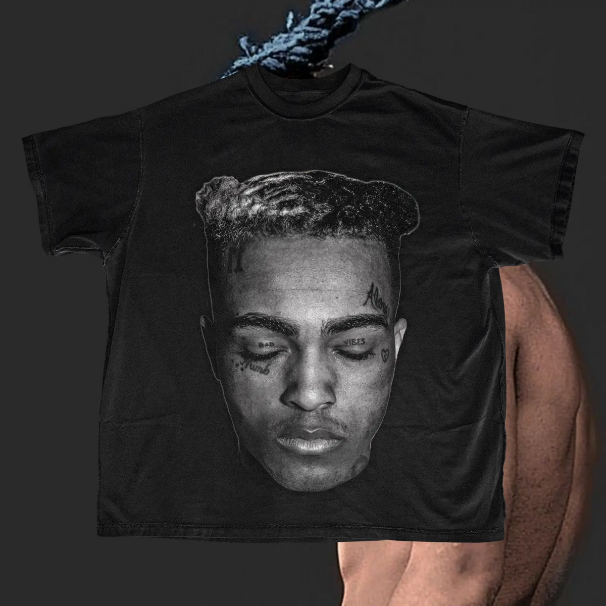HALL OF FAME XXXTENTACION SHIRT QUOTES OVERSIZED BOXY SHIRT VINTAGE RAP SHIRTS