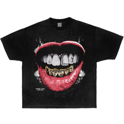 Love Grillz Vintage Oversized Boxy Shirt Streetwear Graphic Tee Y2K