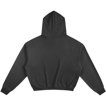 Neniom Social Security Card Boxy Hoodie Streetwear Y2K Oversized Graphic