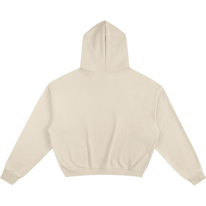 Neniom Social Security Card Boxy Hoodie Streetwear Y2K Oversized Graphic